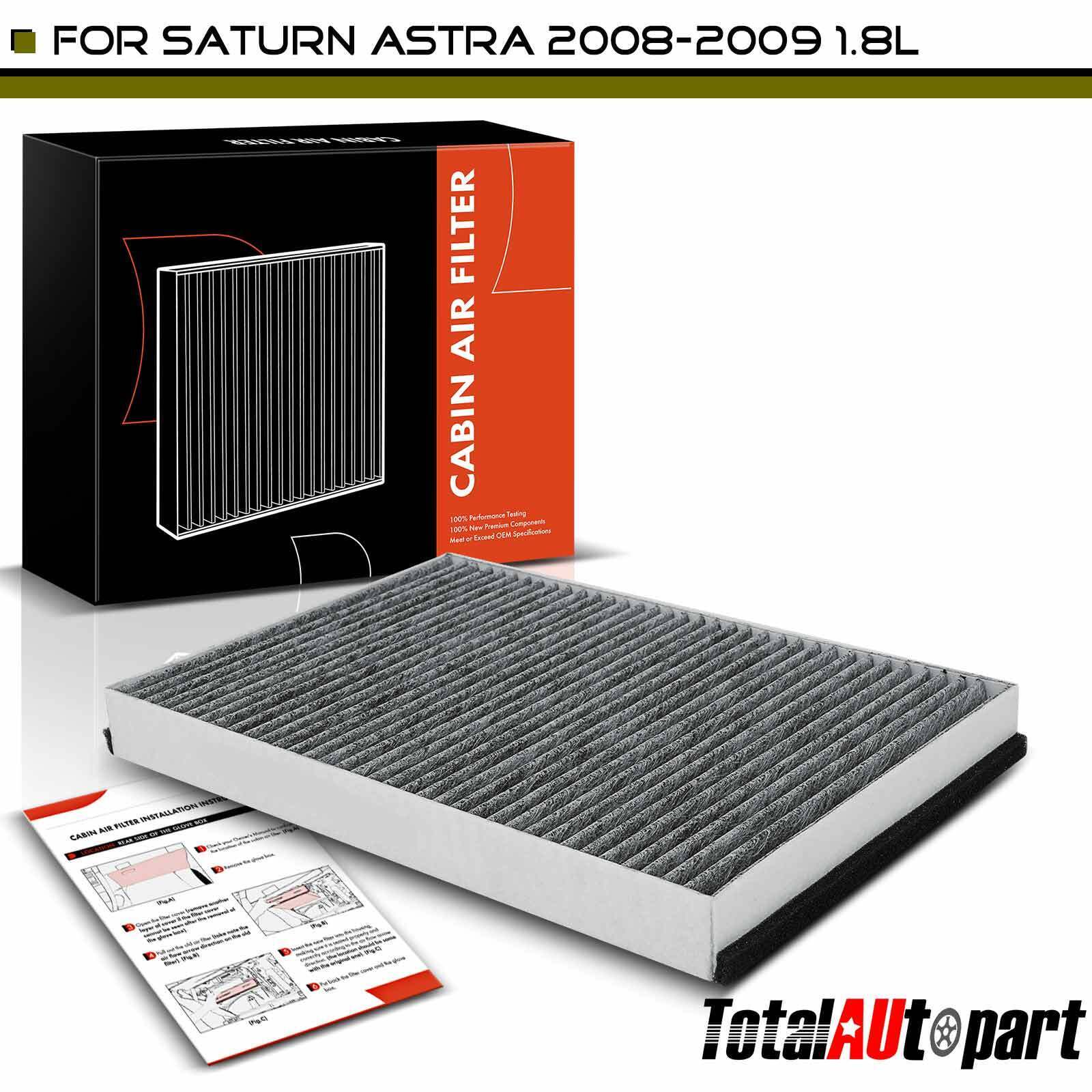 New Activated Carbon Cabin Air Filter for Saturn Astra 2008-2009 1.8L Front Side