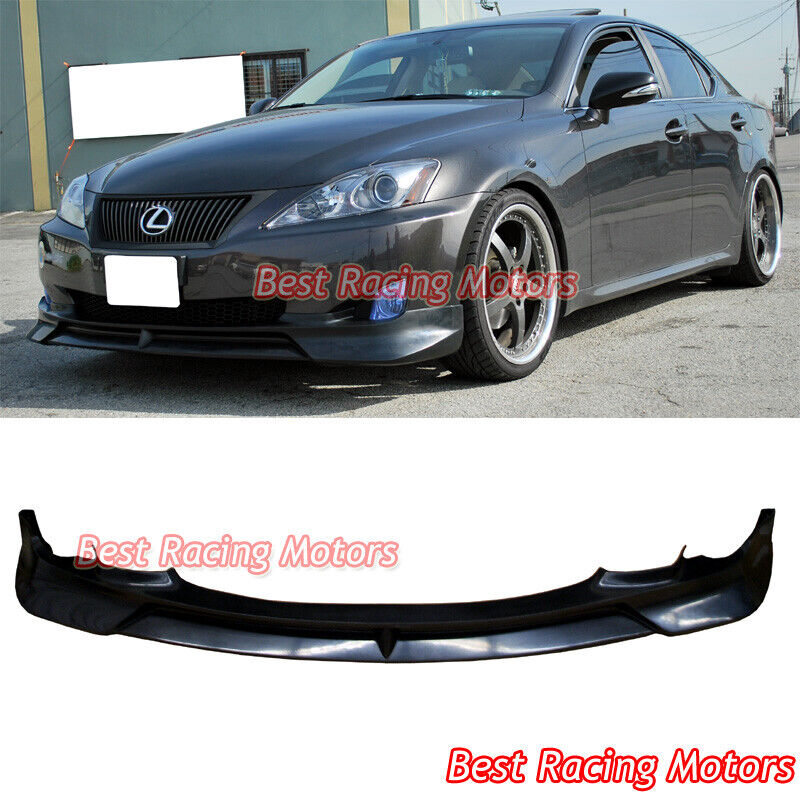 For 2009-2010 Lexus IS250 IS350 JDM Style Front Bumper Lip (Urethane)