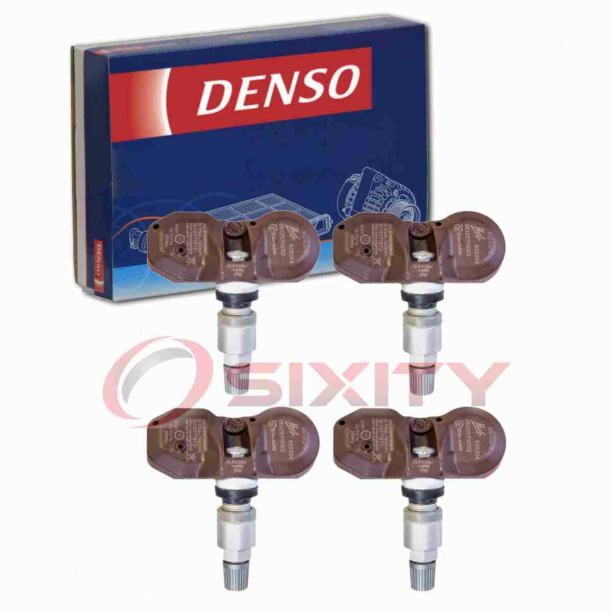 4 pc Denso Tire Pressure Monitoring System Sensors for 1999 BMW 328is Wheel  yn