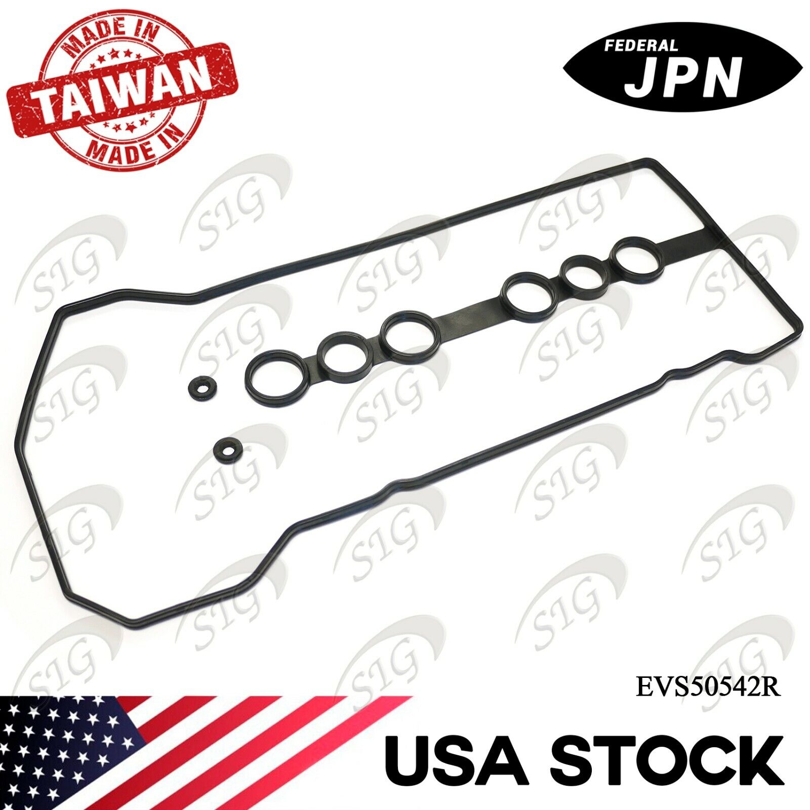 Engine Valve Cover Gasket Set for Toyota Corolla 2000-2008 1.8L L4 1794cc