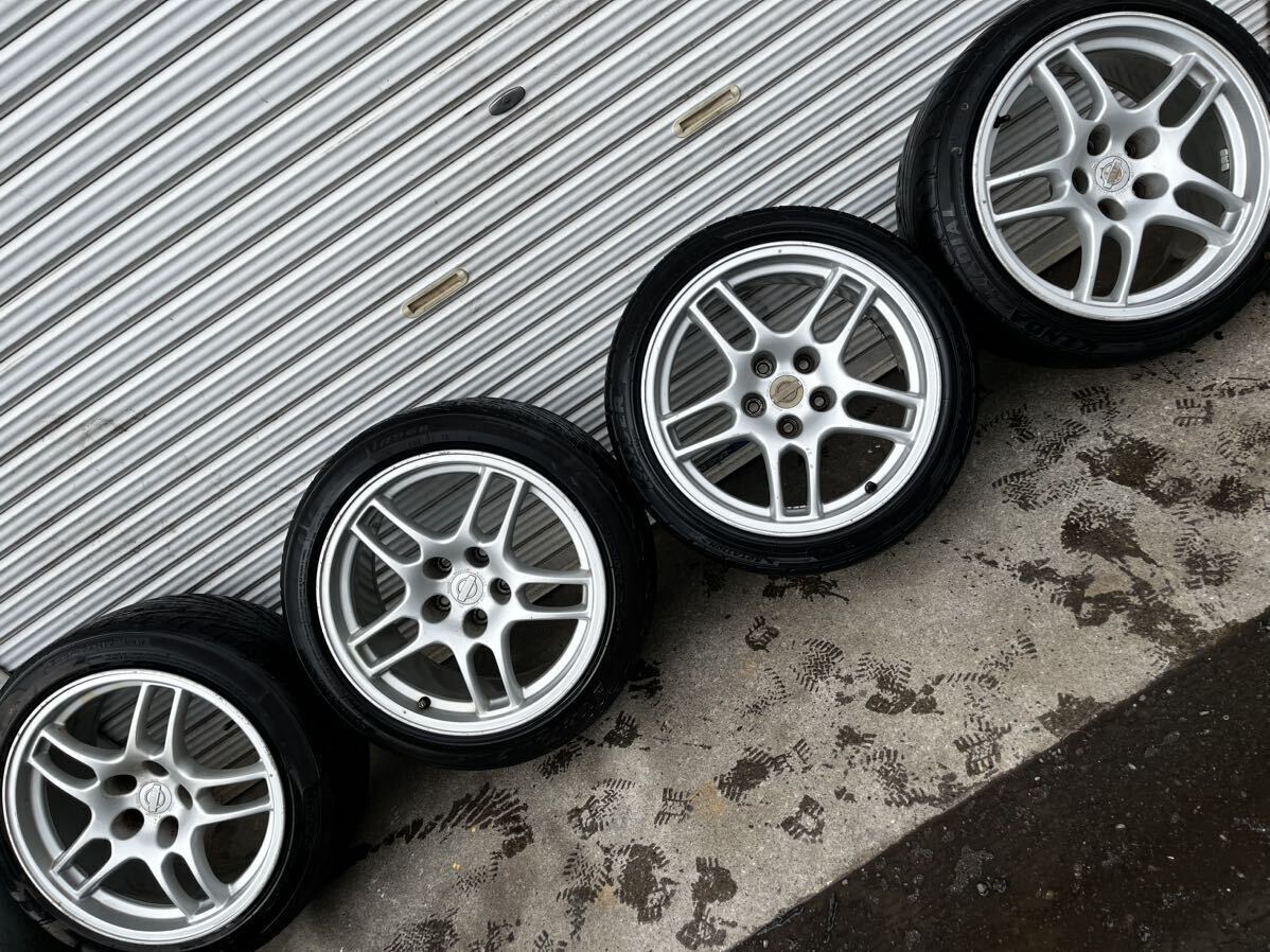 JDM Skyline BCNR33 GTR GT-R genuine wheels 4wheels used No Tires