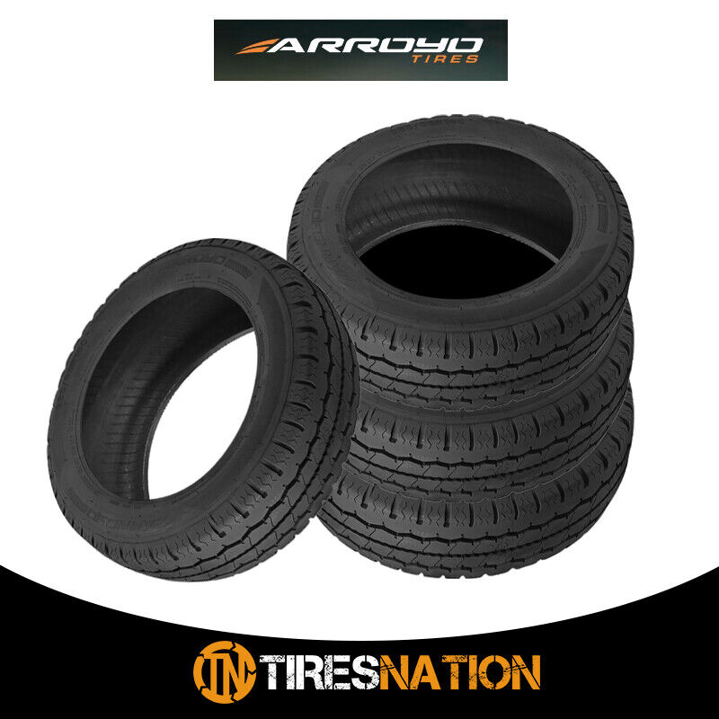 (4) New Arroyo VAN PRO 195/75R16C/10 110/108R Tires