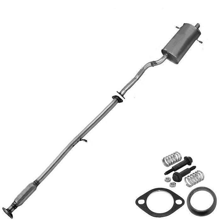 Resonator Muffler Exhaust System Kit fits: 1999-2002 Forester 2.5L