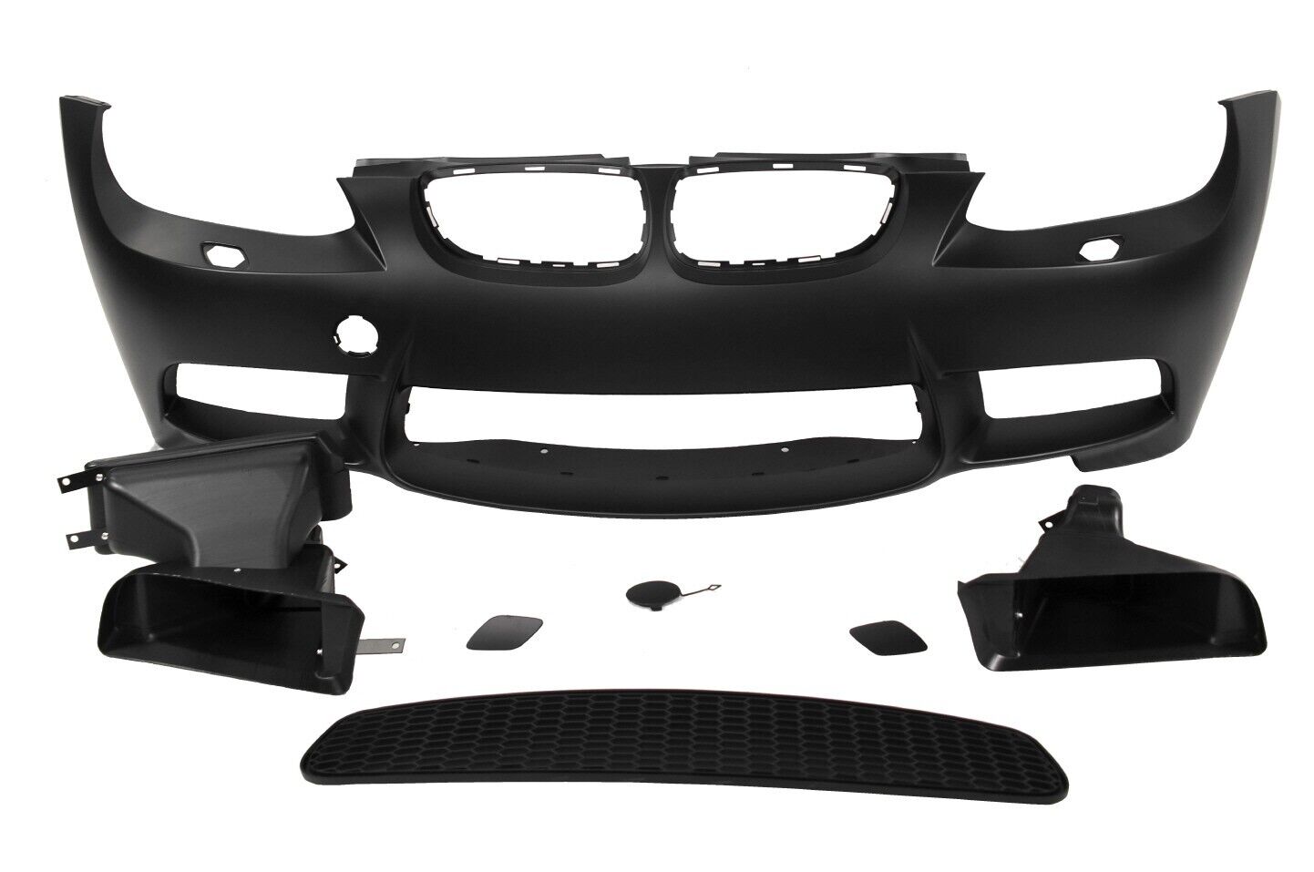 For 07-09 BMW 3 Series E92/93, M3 Style Front Bumper Air Type for 335i w/o PDC