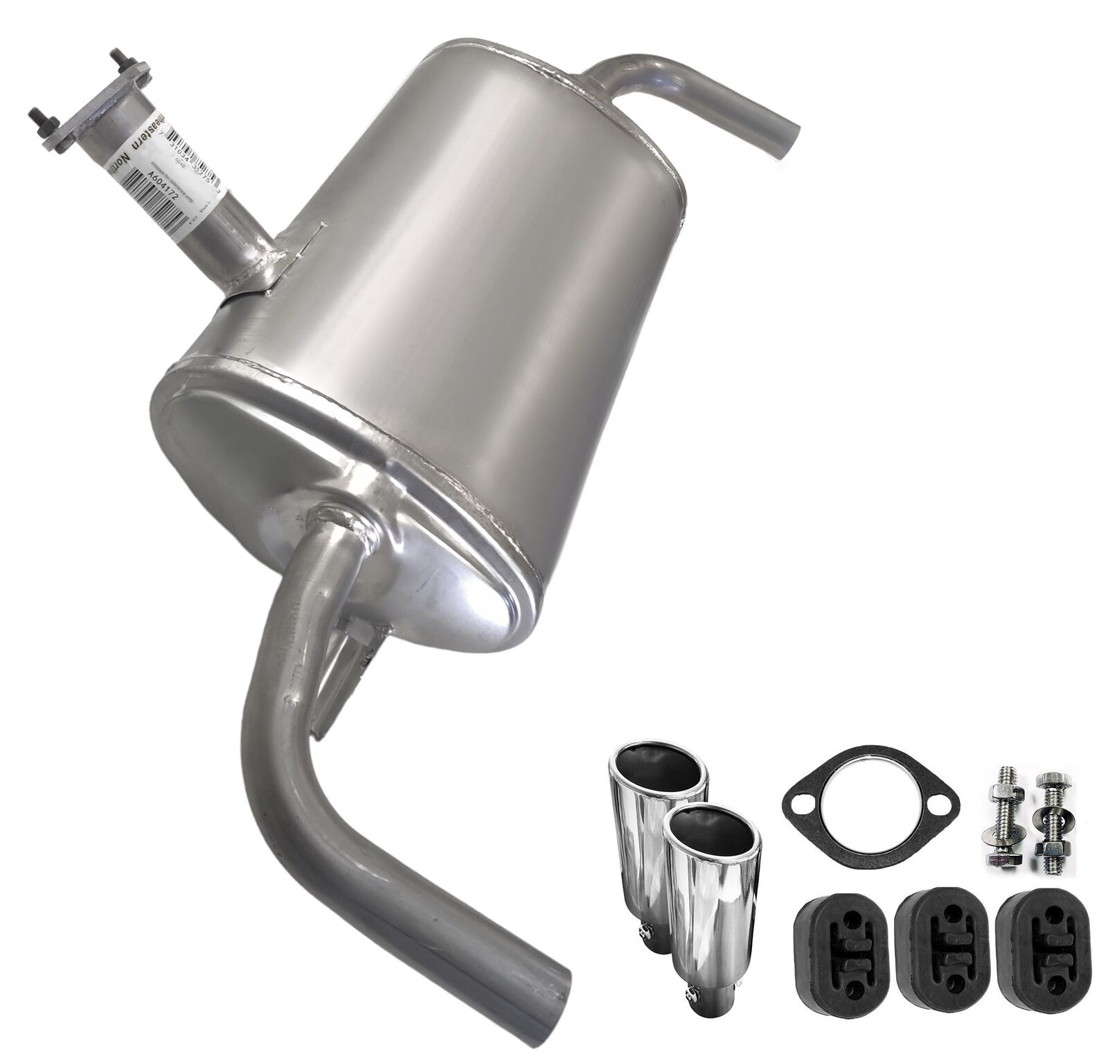 Exhaust Dual Tailpipe Muffler fits: 2008-2013 Nissan Altima Coupe 2.5L 3.5L