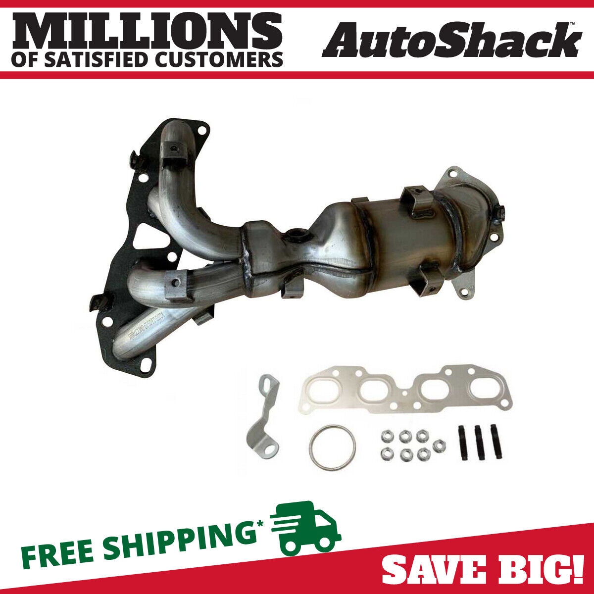 Exhaust Manifold Catalytic Converter for 2007-2011 2012 2013 Nissan Altima 2.5L