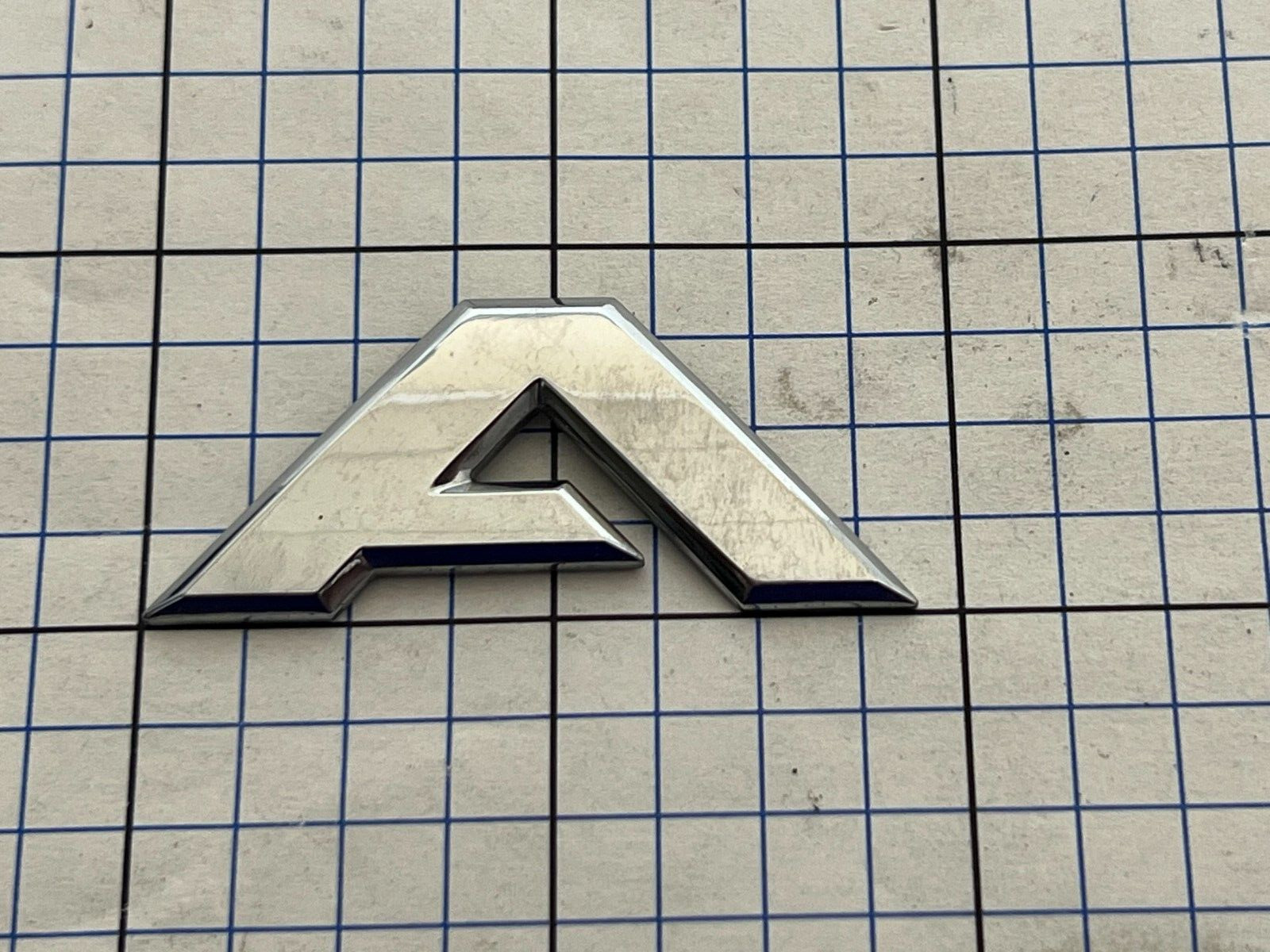 Acura 3.2TL 3.2 TL 2003 Emblem Logo Letter A Badge Trunk Rear Chrome OEM