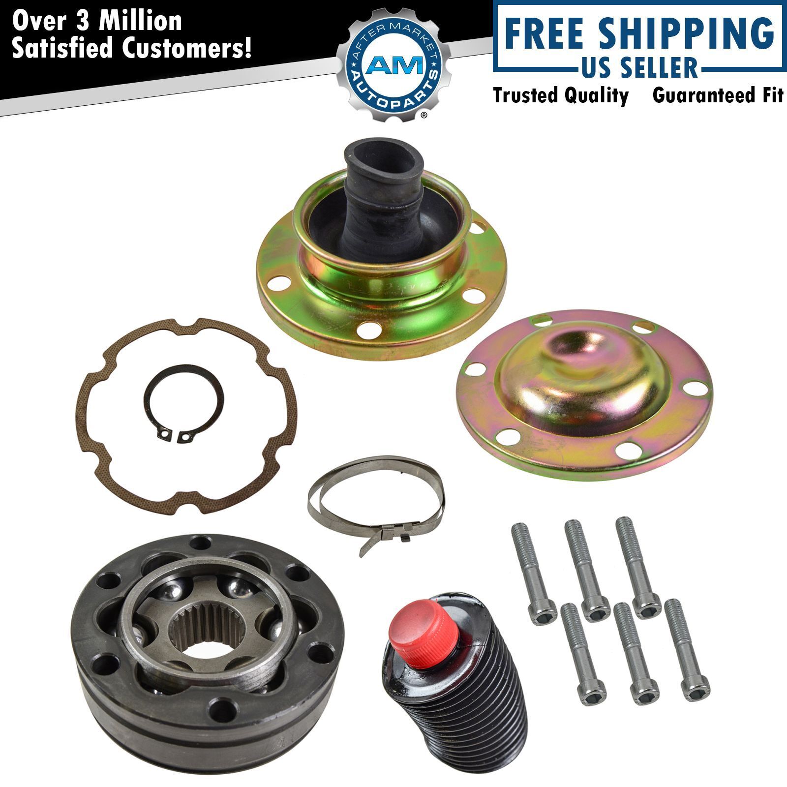 Front Driveshaft Rear CV Joint Rebuild Kit for Jeep Liberty