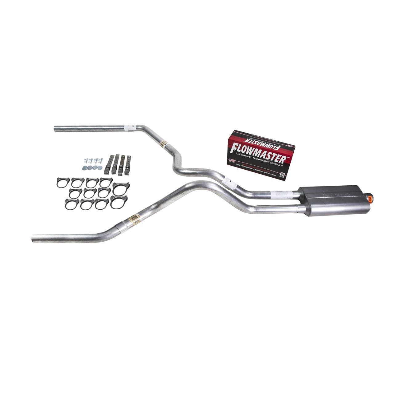 Titan 04-05 dual exhaust 2.5 MA pipe Flowmaster 50