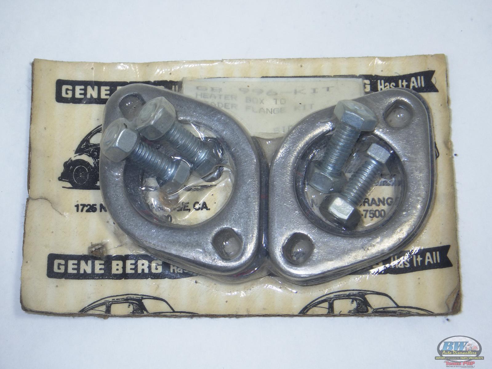 GENE BERG HEATER BOX TO HEADER FLANGE KIT (NOS) GB 996-KIT