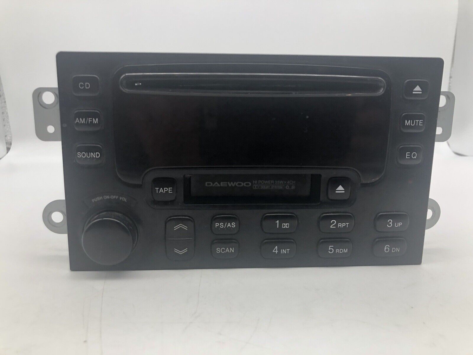 Daewoo Leganza Radio CD Cassette Player Stereo 1999-2002 AKD-0636VA Untested