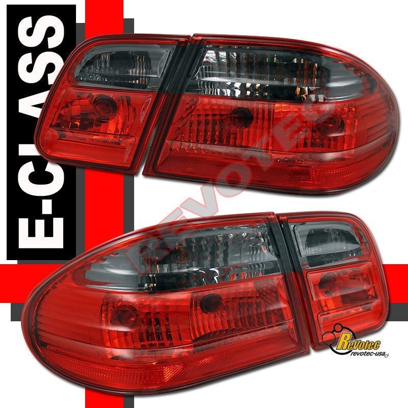 1996-2002 Mercedes Benz E Class W210 E300 E430 E320 E420 Red Smoke Tail Lights