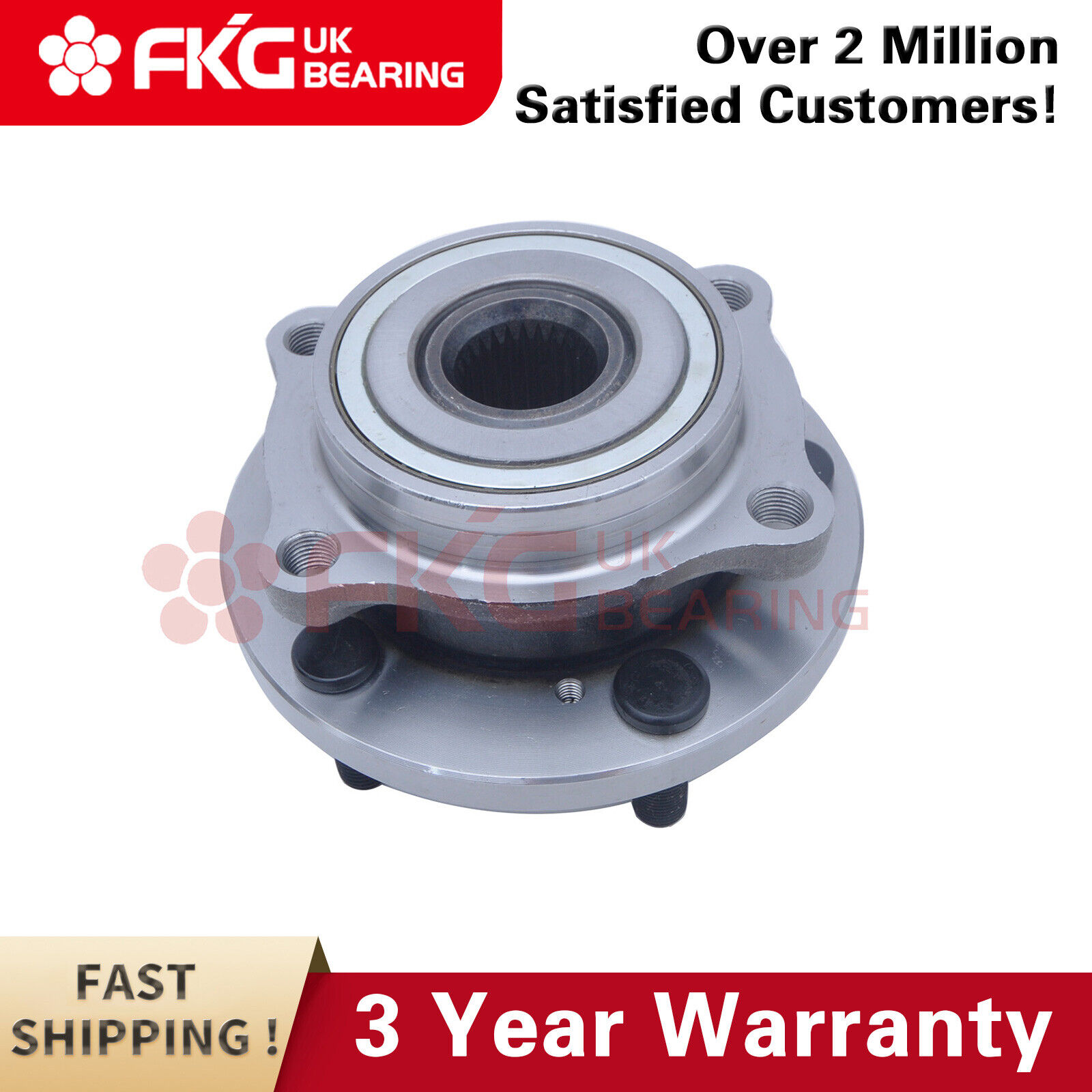 Front Wheel Hub Bearing Left or Right for Galant Eclipse Endeavor 5 Lug 513219