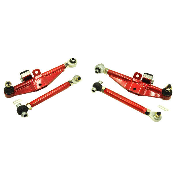 Godspeed For 240SX (S14) 1995-98 Adj Front Lower Control Arms W/ High Angle Rods