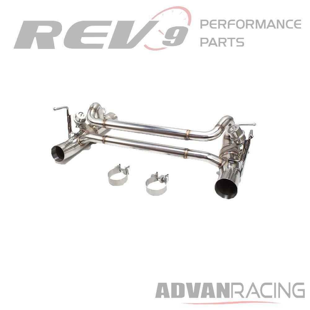 Rev9 RACE SPEC Axle-Back Dual Tone Exhaust Kit for Ferrari 488 GTB Spider 15-20