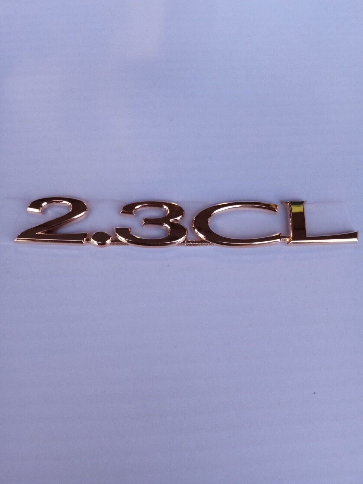 96-99 ACURA 2.3 CL Factory OEM GOLD Rear Badge Emblem NOS/Broken