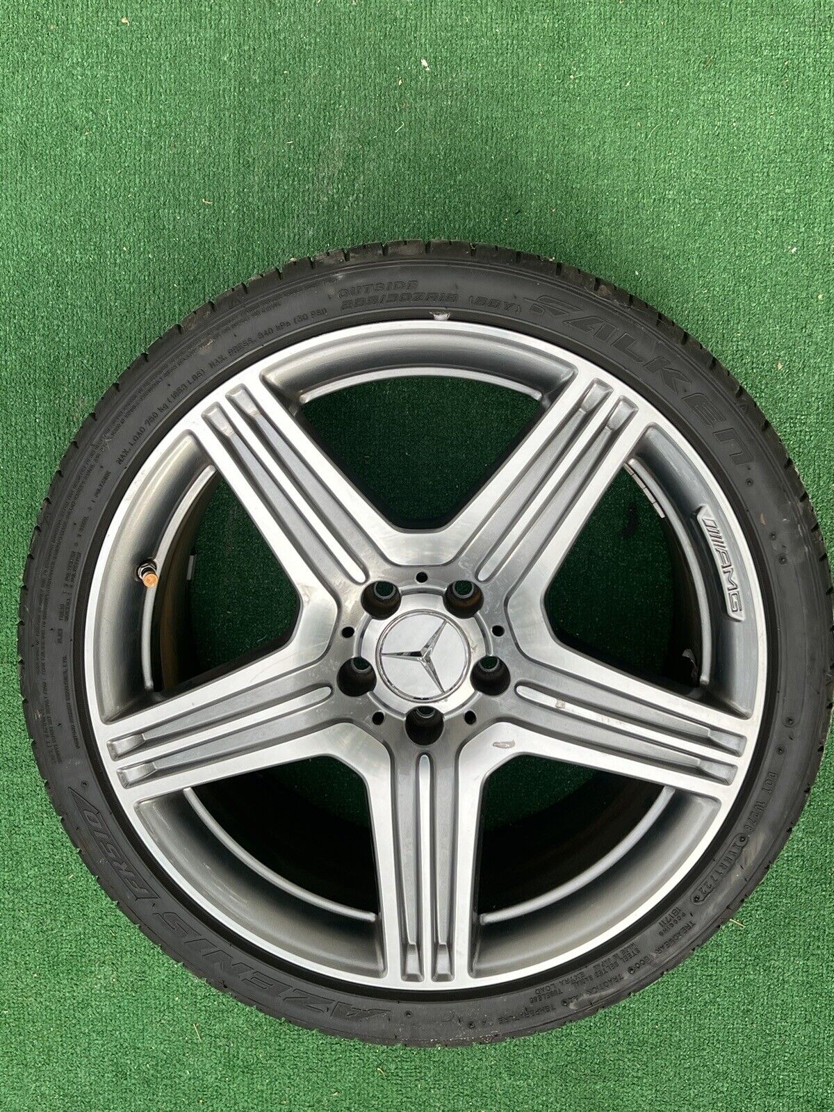 12-16 Mercedes CLS63 AMG Rim Wheel Rear 19 x 10 1244 OEM