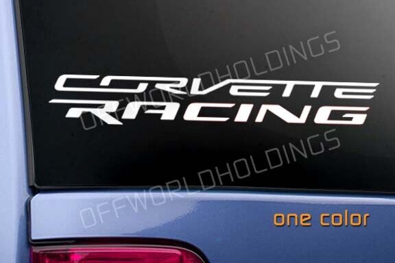 CORVETTE RACING FACTORY LOGO sticker decal Le Mans IMSA FIA GT Z07 08 C8R C7R