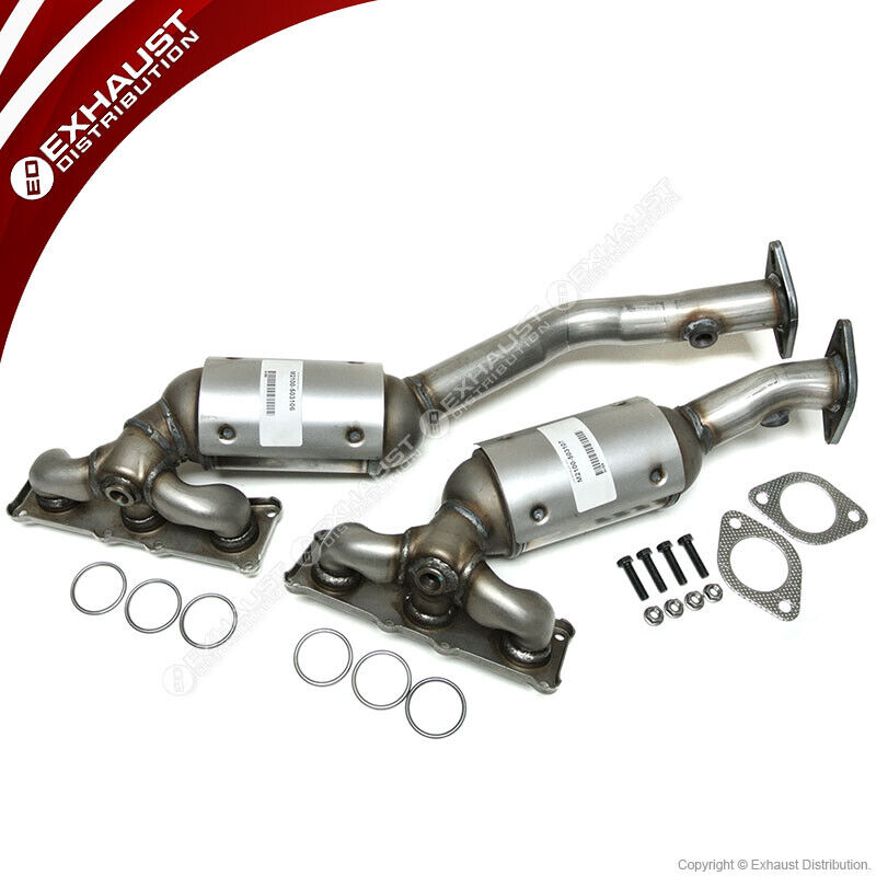 BMW 128i 3.0L Front and Rear Manifold Catalytic Converters 2008-2013 2 PIECES