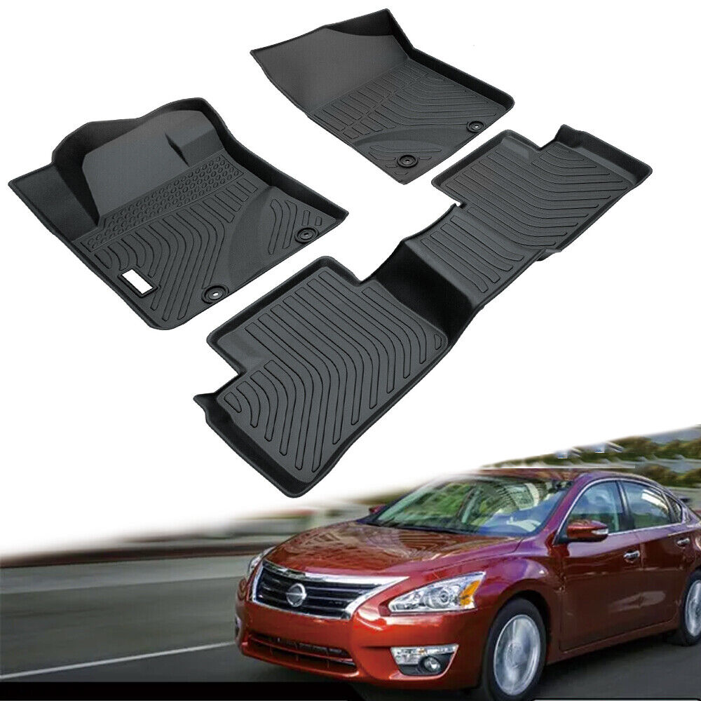 Floor Mats Liners Carpets for 2014-2018 Nissan Altima 2015 2016 2017 All-Weather
