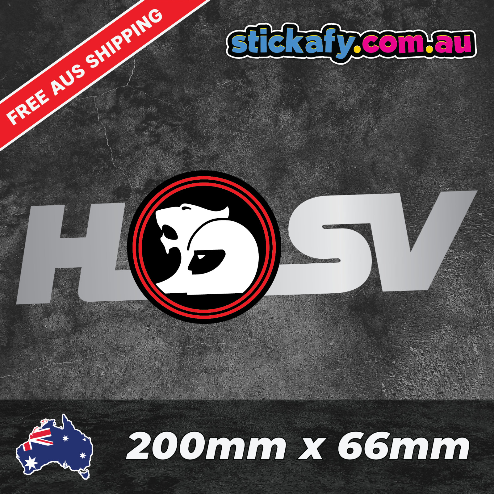 HSV Sticker Funny Laptop Car Window Bumper 4x4 Holden Special Vehicle Decal