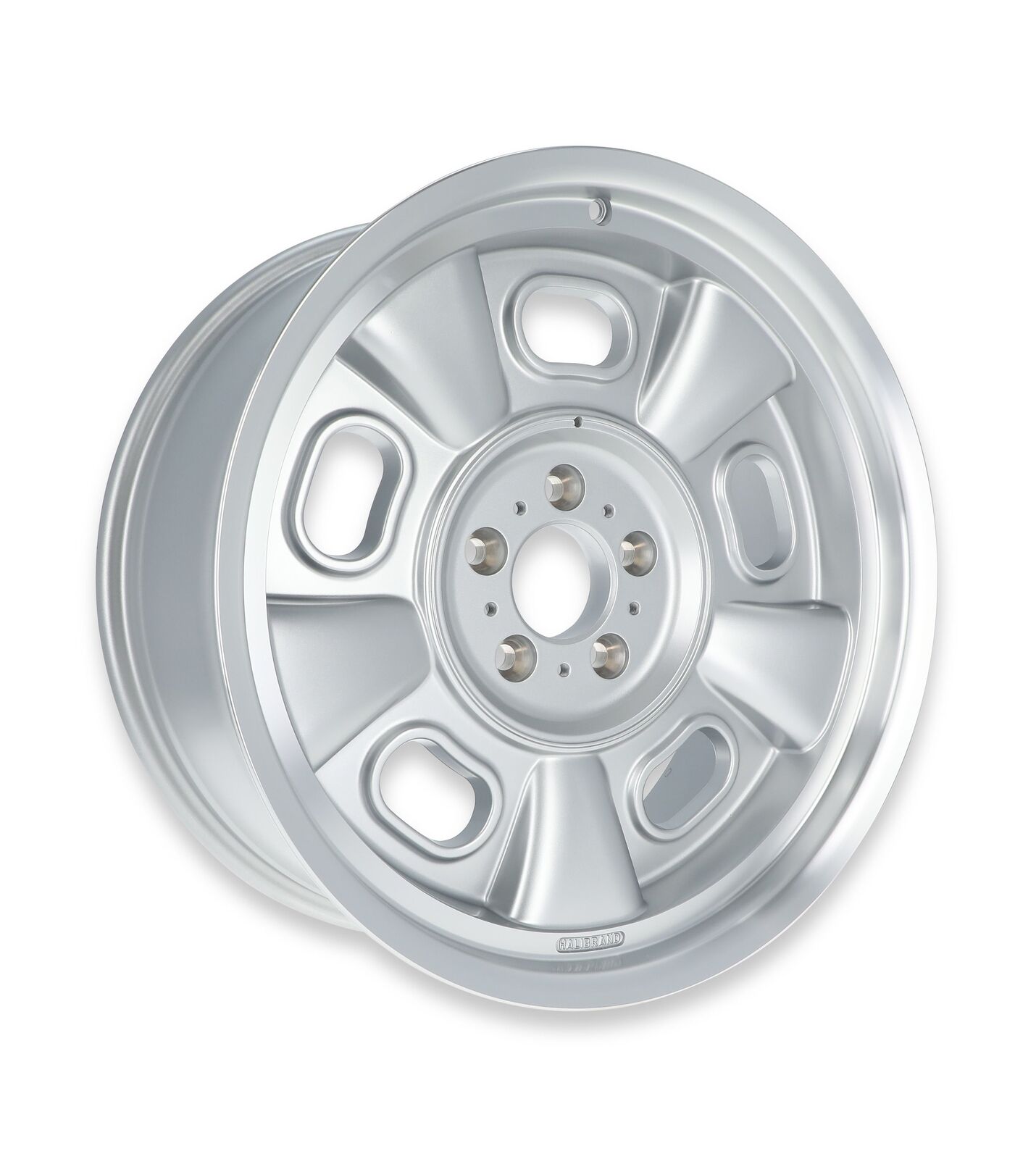 Halibrand HB002-008 Indy Roadster Wheel 20x8.5 - 5.25 bs Silver Machined - Each