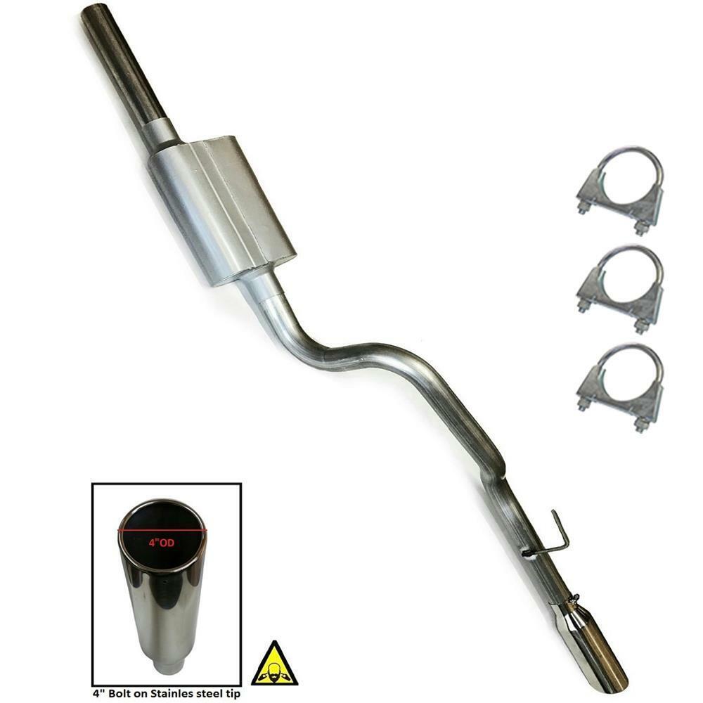Performance Exhaust W/ Muffler and Tip fits: 1999 - 2004 Grand Cherokee