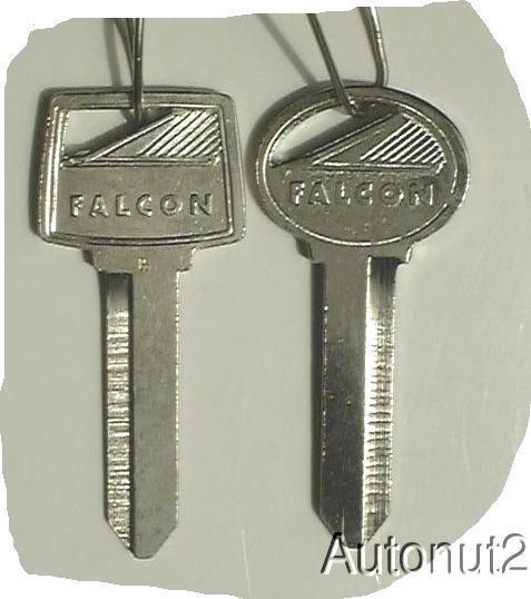 Falcon Key Blanks 1966 1967 1968 1969  NOS ORIGINAL Ford