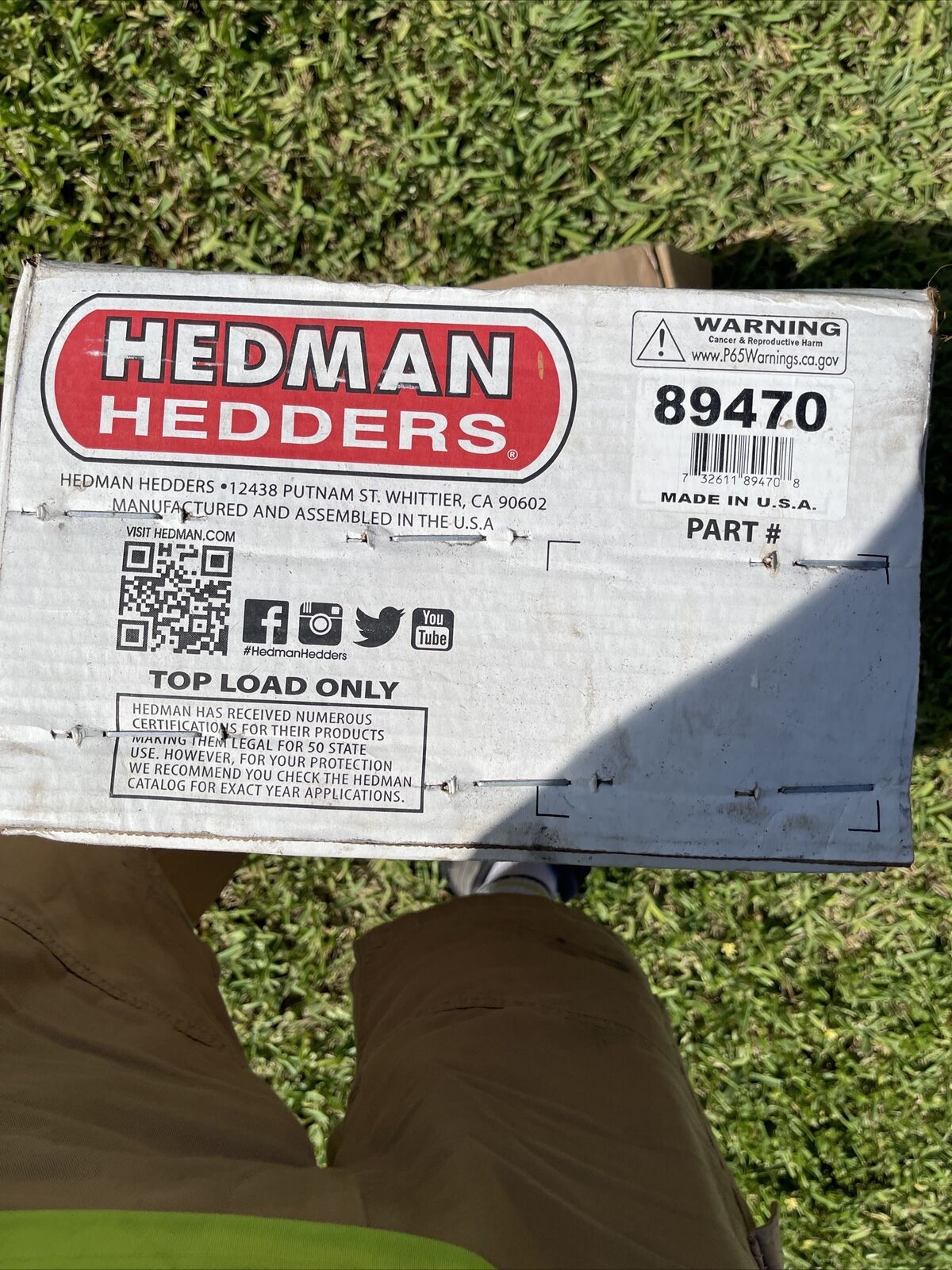 Hedman Hedders 89470 Standard Duty coated Headers Fits Bronco F-150 F-250
