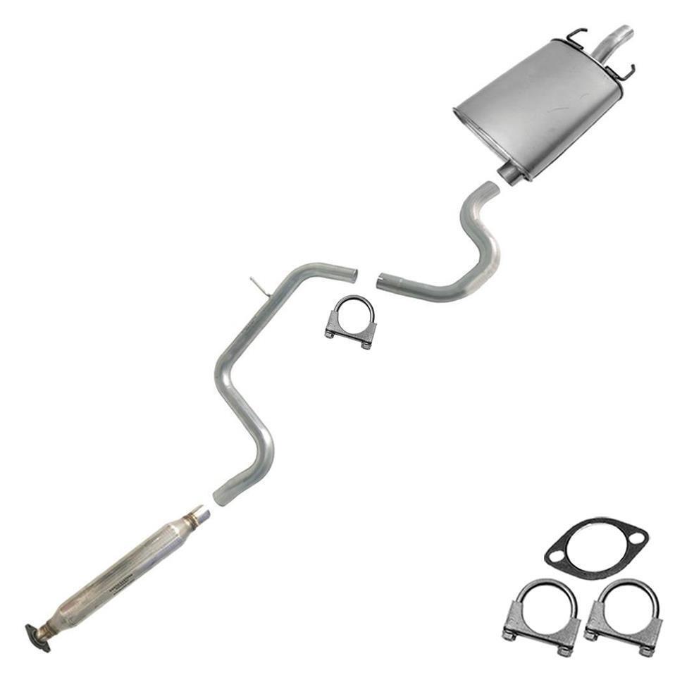 Single Outlet  Exhaust System Kit  compatible with : 2005-08 Grand Prix 3.8L