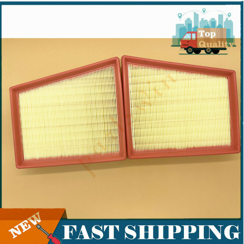 New Air Filter Set 3W0129319P 3W0129320P For Bentley Continental GT V8