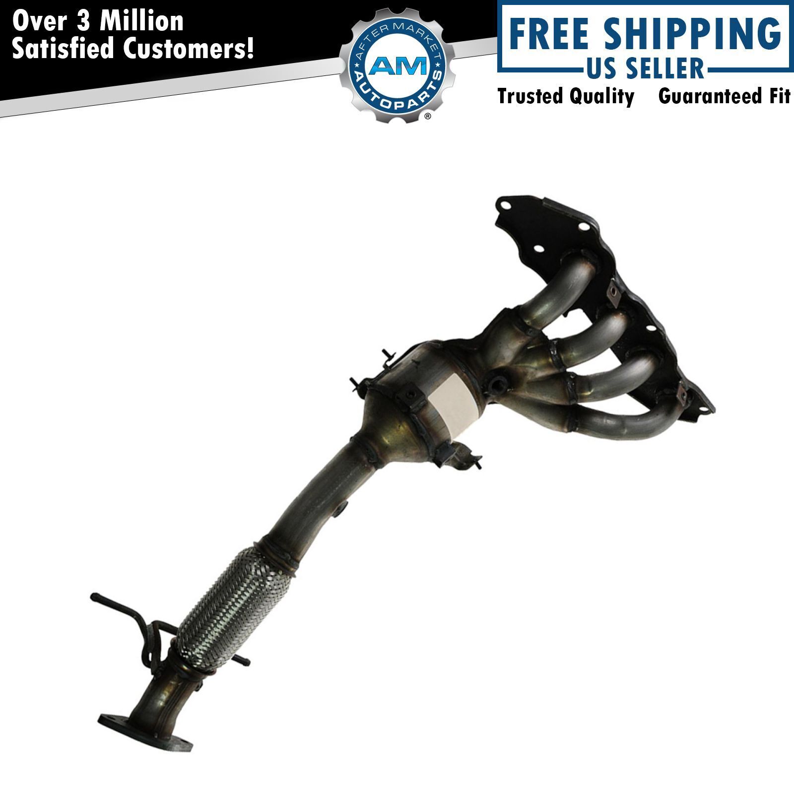 Exhaust Manifold w/ Catalytic Converter Assembly for Mazda 3 5 2.0L 2.3L