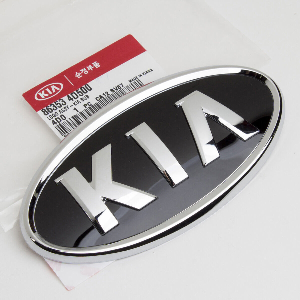 Genuine Front Grille Emblem 86353 4D500 (170mm) for Hyundai Kia