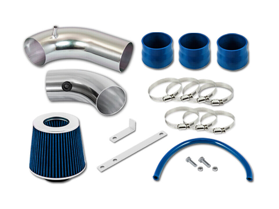 Blue Short Ram Air Intake Kit + Filter For 99-03 Mazda Protege MP5 5 1.8 2.0