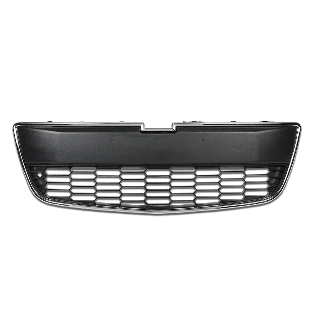 Fit For 2012-2016 Chevrolet Sonic Front Bumper Lower Grille Grill w/ Chrome Trim