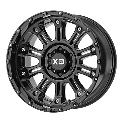 XD 17x9 Wheel Gloss Black XD829 HOSS II 6x5.5 -12mm Aluminum Rim