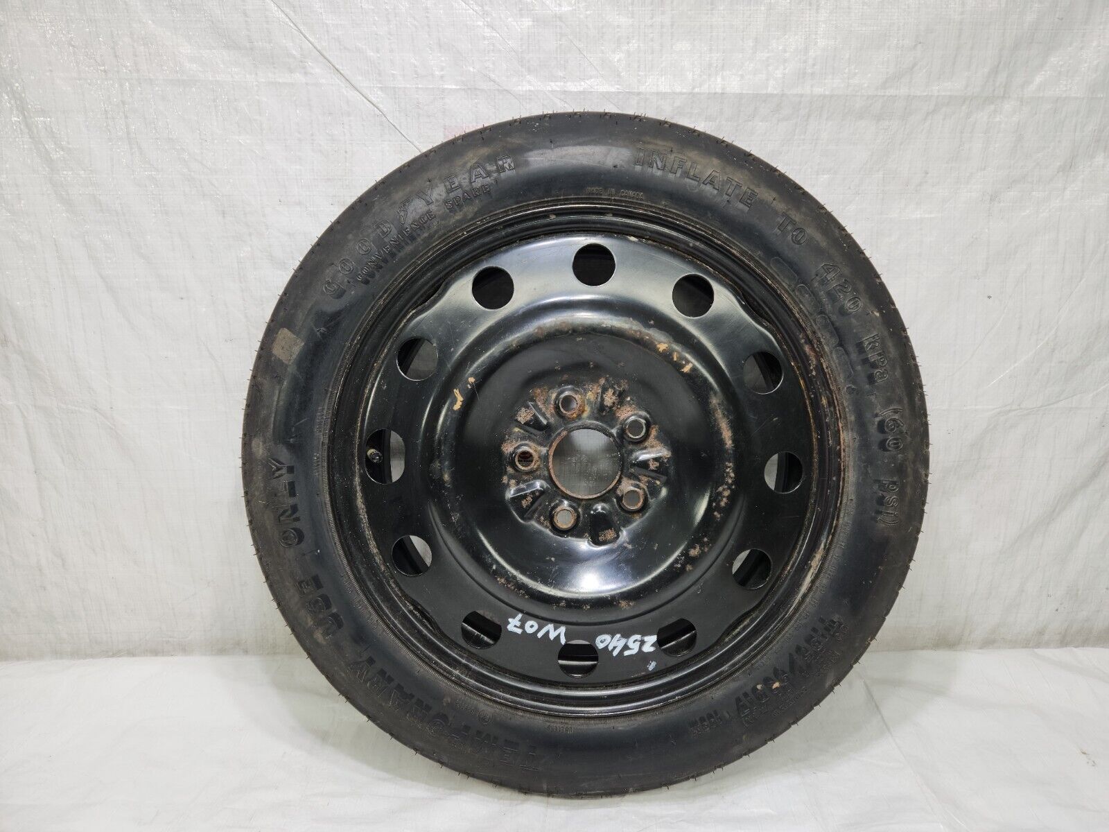 2005-2007 Ford Freestyle Spare Tire Compact Donut OEM T135/90D17
