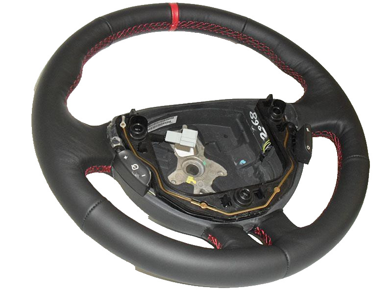 Coating Steering Wheel Leather Mens Replace All'Genuine for Renault Megane Rs