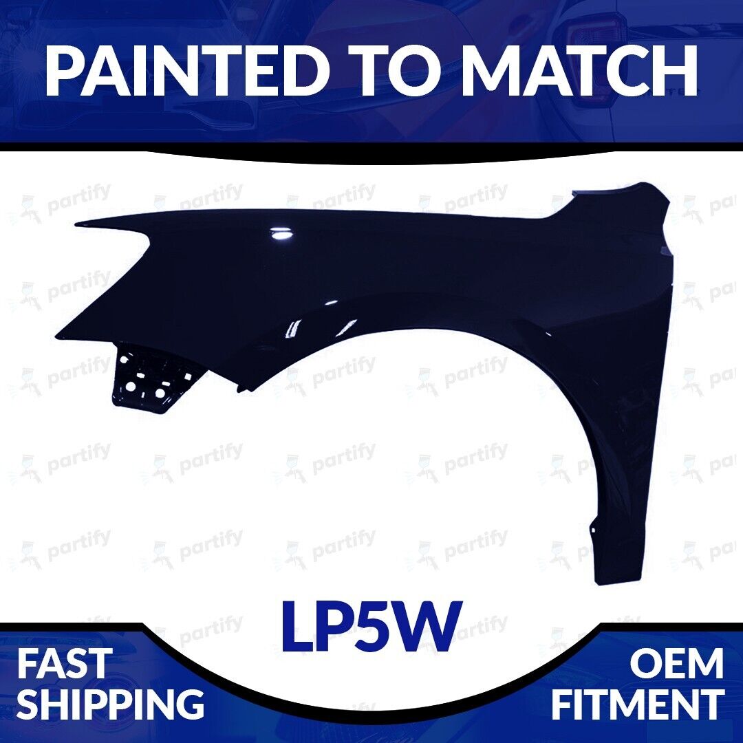 NEW Painted LP5W/C1 Blue Driver Side Fender For 2011-2018 Volkswagen Jetta