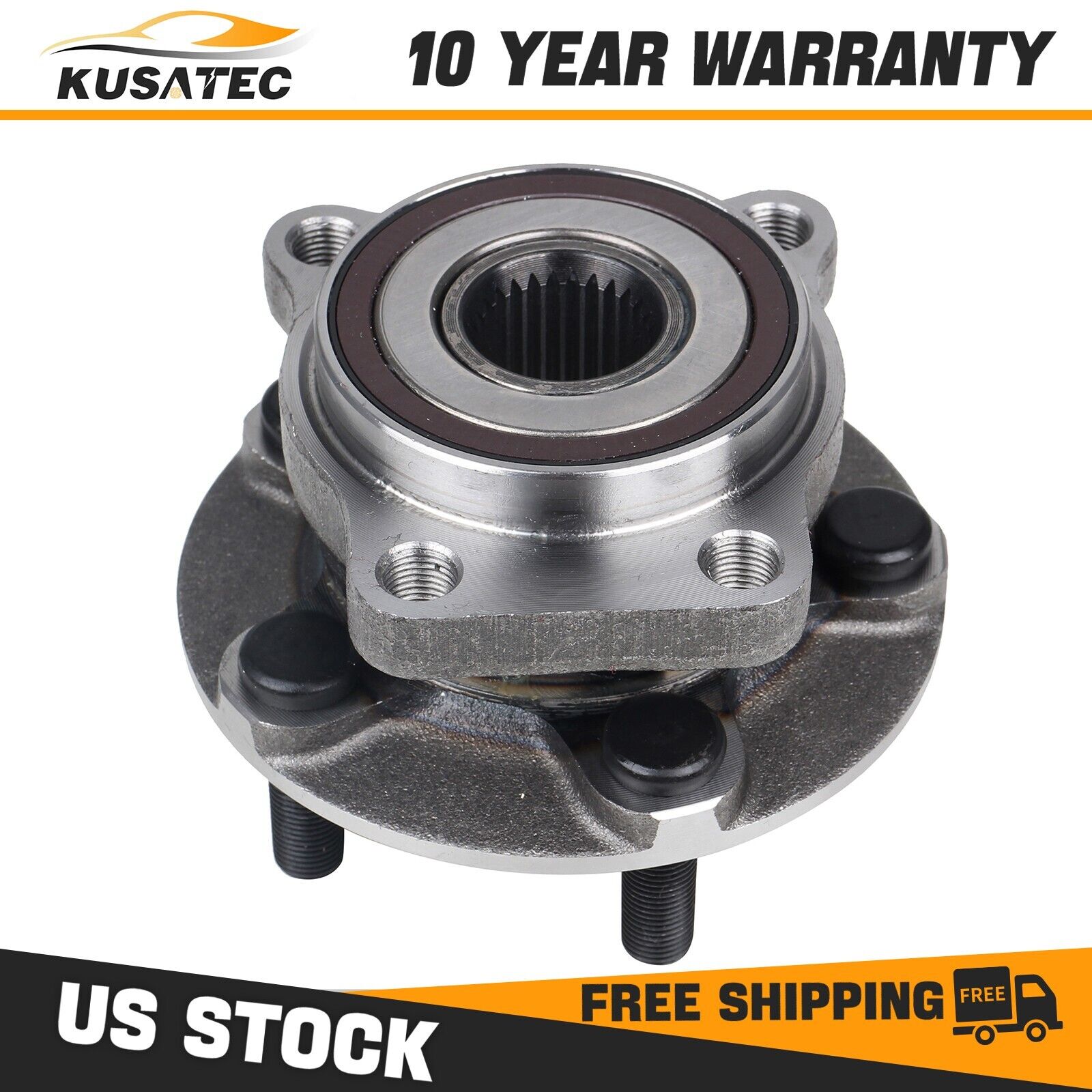 Front Wheel Bearing and Hub Assembly for Outback Subaru Legacy 5 Lug Bolt w/ABS
