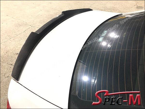M4 Style Carbon Fiber Trunk Wing Spoiler for BMW F22 F23 240i CF 2014-2020