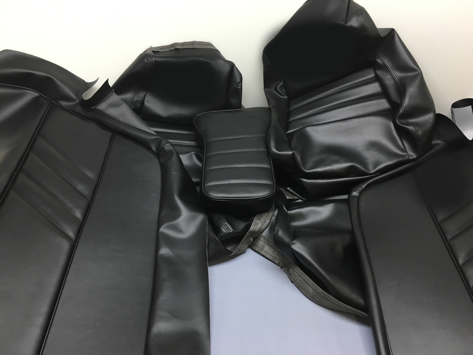 1979-1982 corvette c3 interior Seat covers, Door covers and cushion(ALL BLACK)