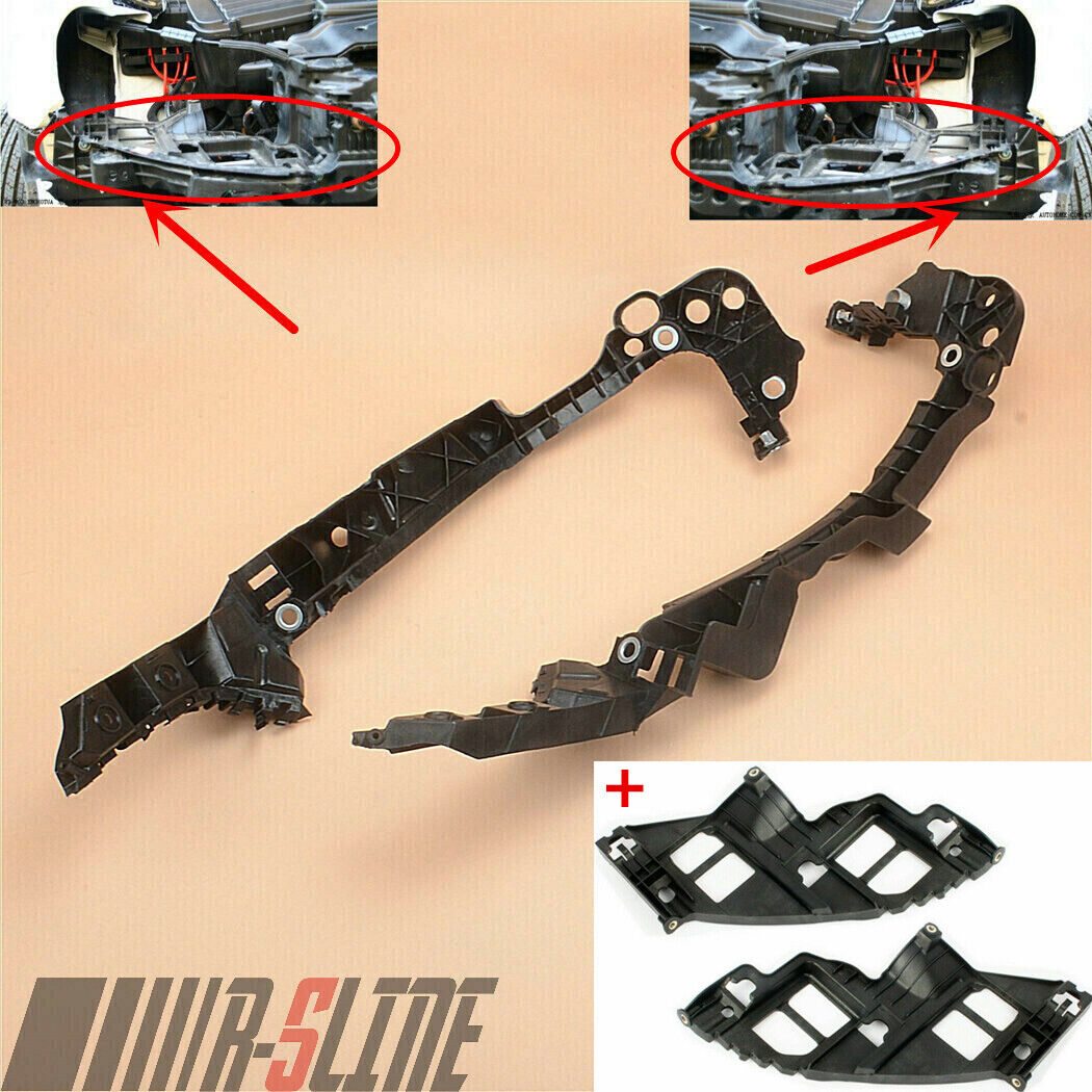 For VW Golf 2009-2013 MK6 GTI 4PC Headlight Guide Mounting Support Bracket Plate