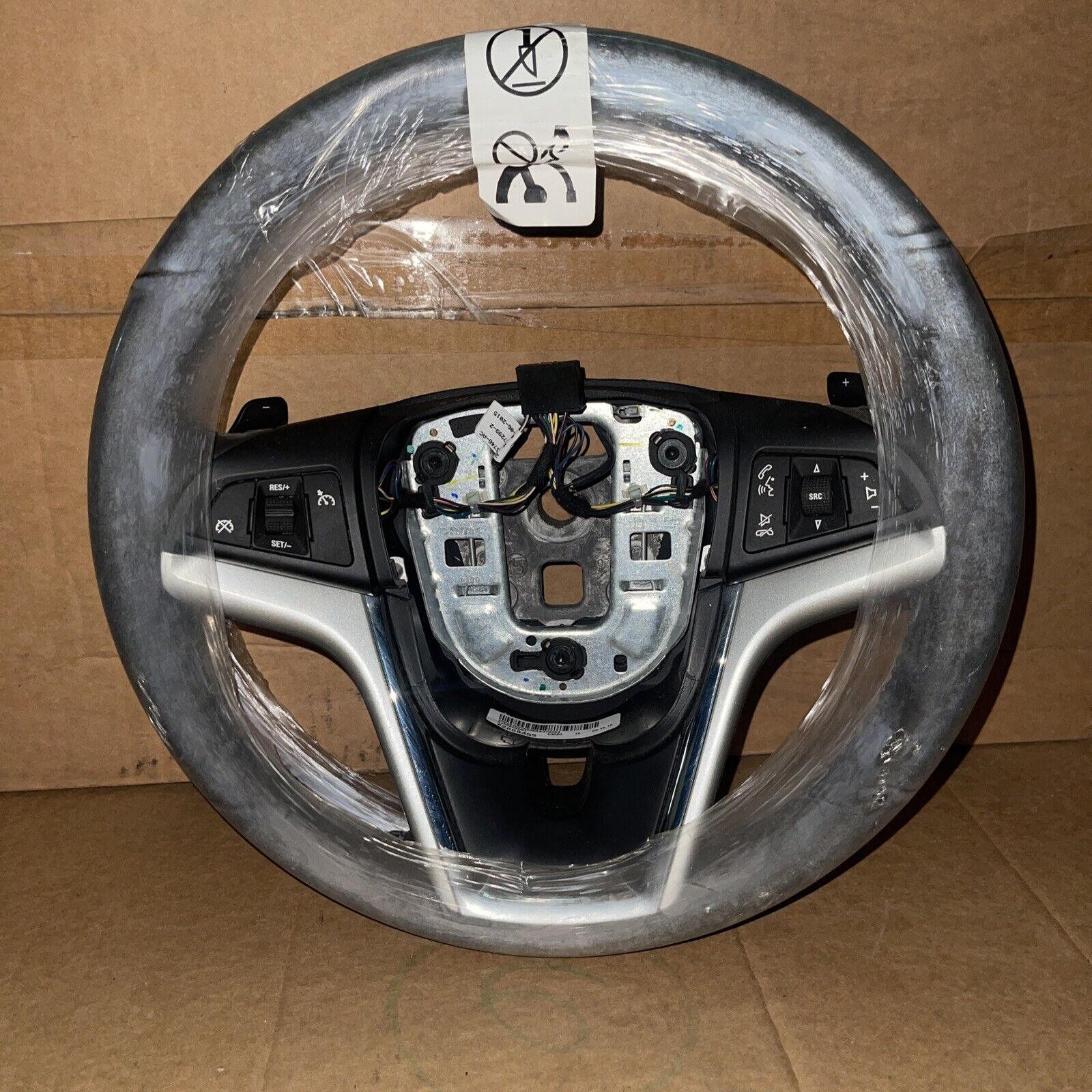Genuine GM Mystique Blue Flash Metallic Steering Wheel 22888455 NEW OEM CAMARO