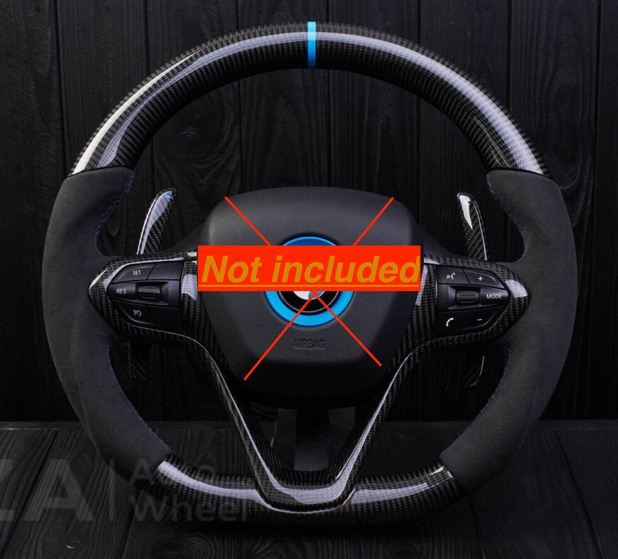BMW i8 Custom steering wheel Carbon Fiber EXCLUSIVE