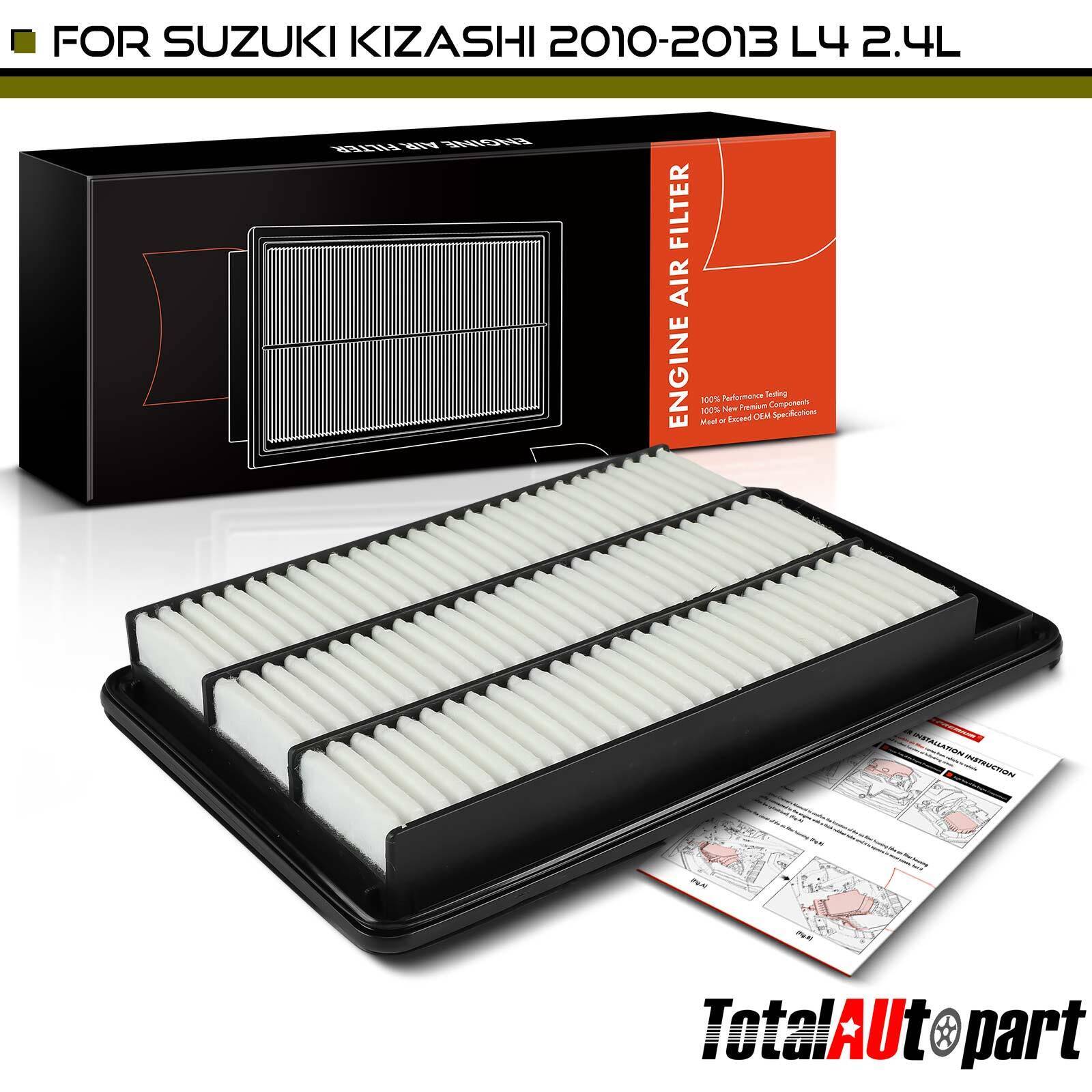 New Engine Air Filter for Suzuki Kizashi 2010 2011 2012 2013 L4 2.4L Rigid Panel