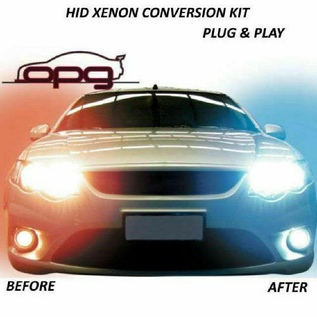 Plug & Go Xenon HID High Beam Lamps Conversion for Holden WK WL Statesman