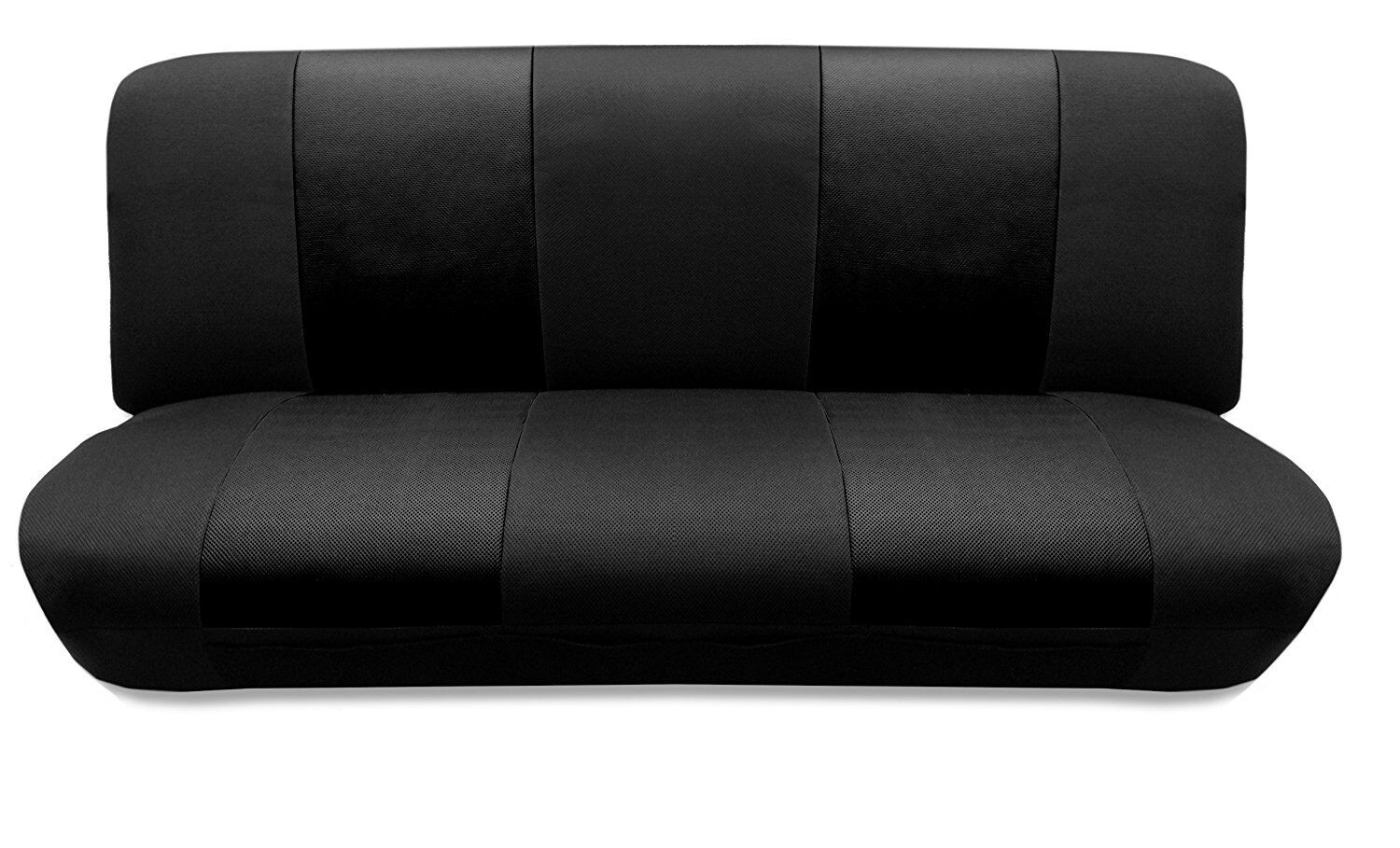 Black Mesh FULL SIZE BENCH Seat Cover Fit's Most Classic cars.