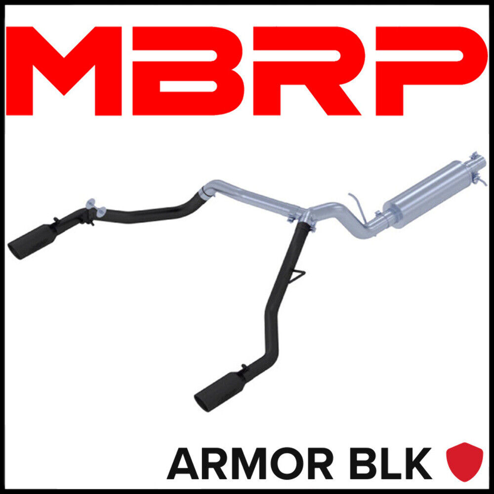 MBRP Armor BLK Cat-Back Exhaust System fits 2019-2024 Ford Ranger 2.3L EcoBoost