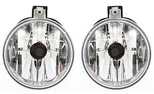Clear Lens Fog Light Set For 2003-05 Dodge Neon and SX 2.0 LH and RH with Bulbs